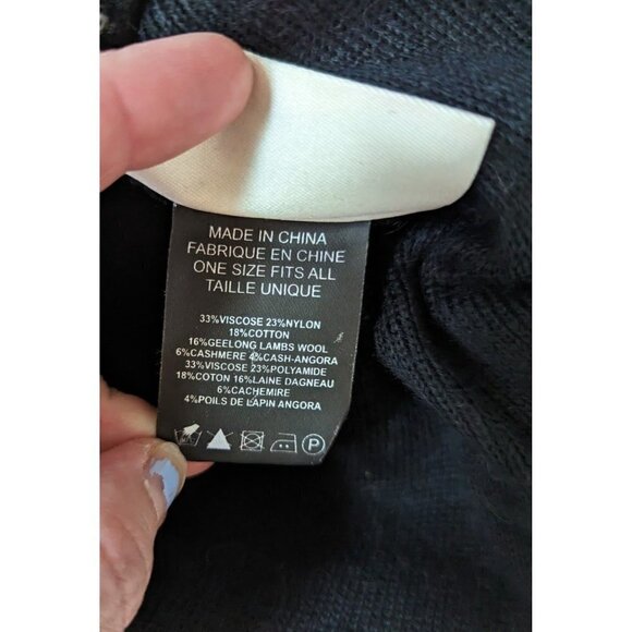 True Religion Brown Nordic Wool Winter Beanie Hat Adult One Size - Picture 5 of 7